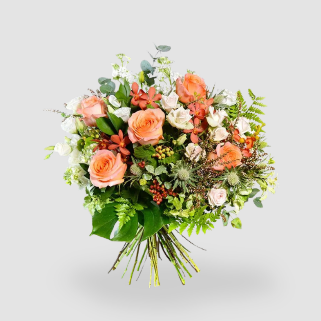OVO GARDEN - Coral Vibes Flower Bouquet花束