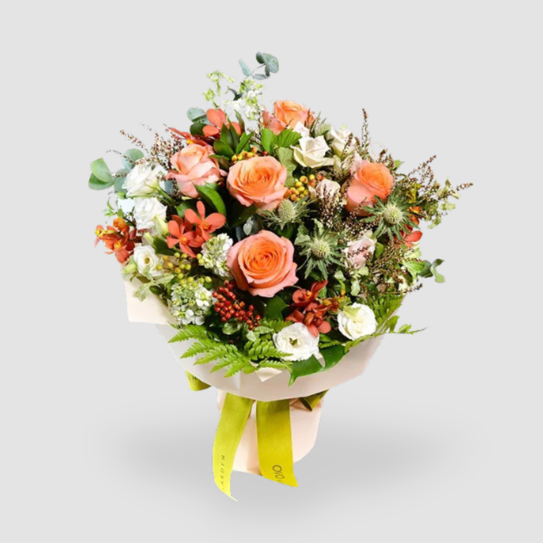 OVO GARDEN - Coral Vibes Flower Bouquet花束