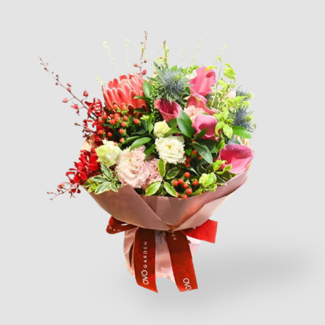 OVO GARDEN - Lady Blazing Flower Bouquet花束