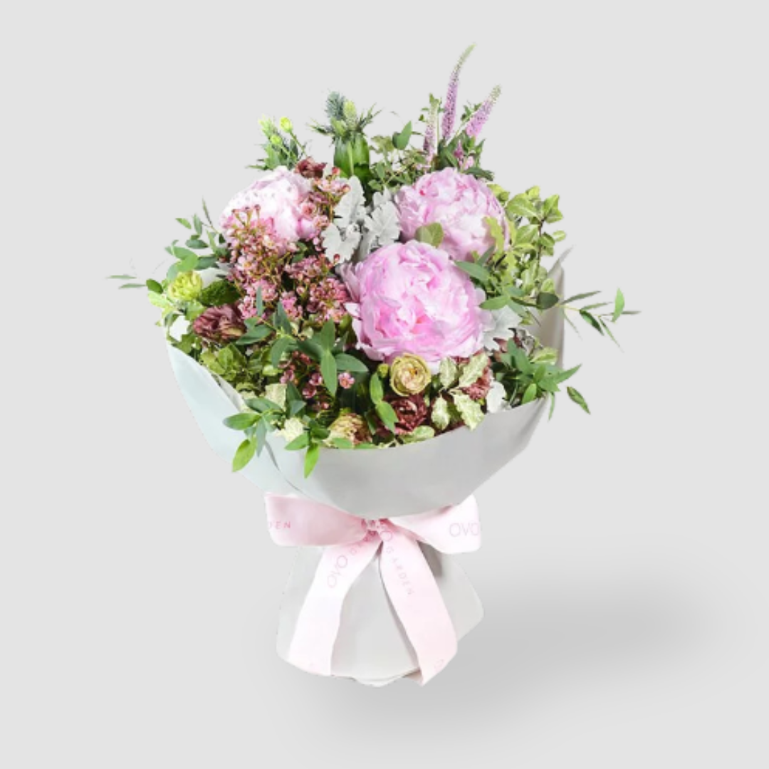 OVO GARDEN - Peony Thoughts Flower Bouquet花束