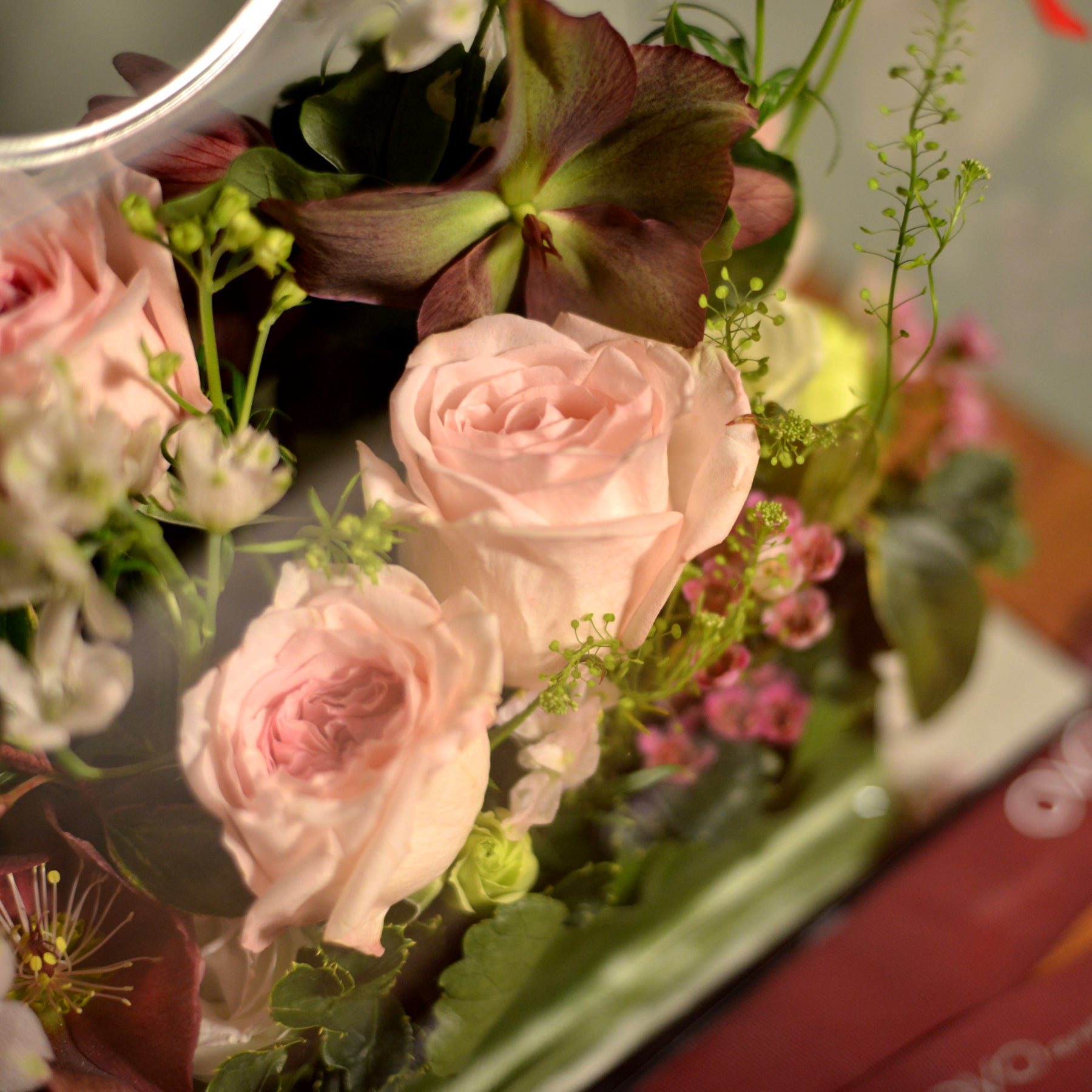 OVO GARDEN - 粉色真愛寶藏花盒