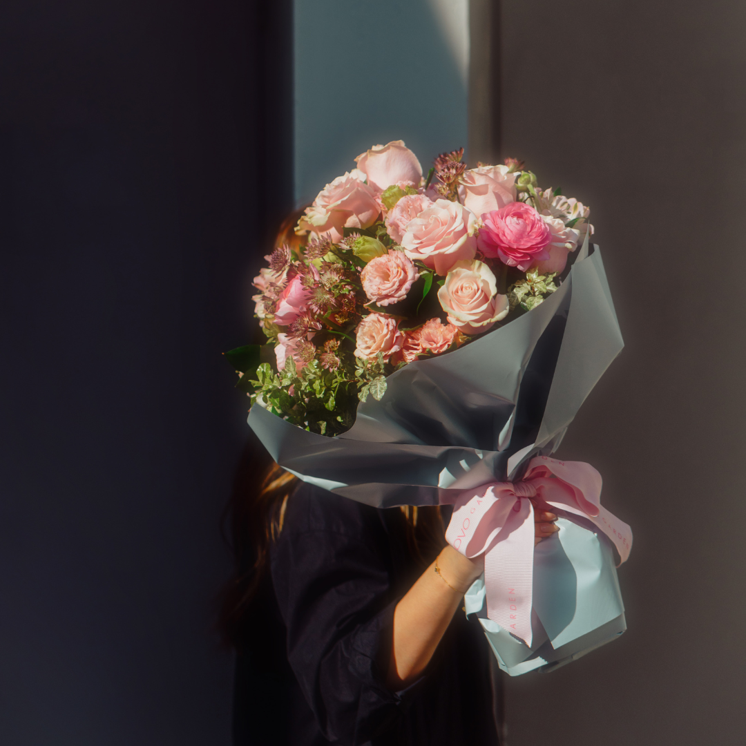 First Snow Bouquet | V-Day 2026 | OVO GARDEN