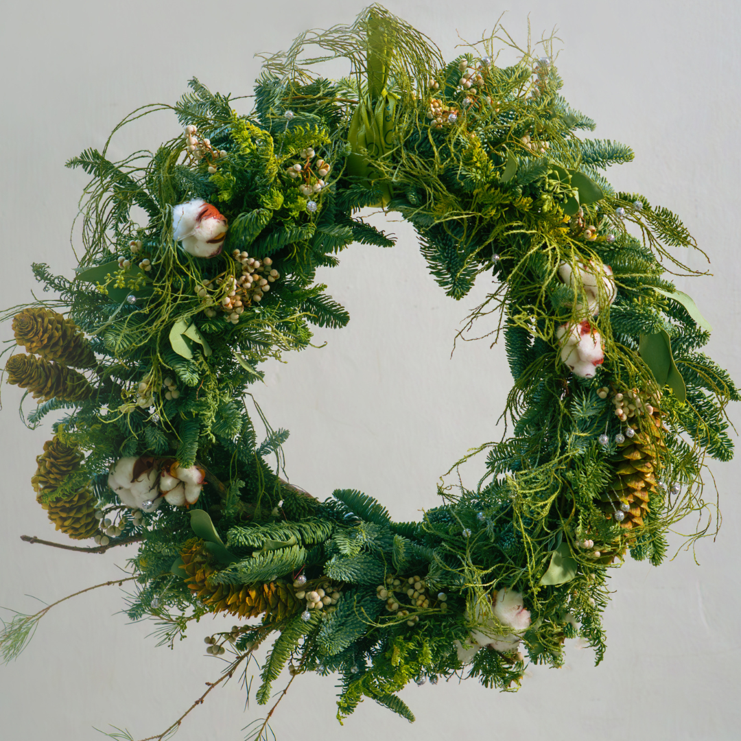 OVOGarden_EnchantedForest_魔法森林花環_Wreath_Xmasdecoration_XmasGift