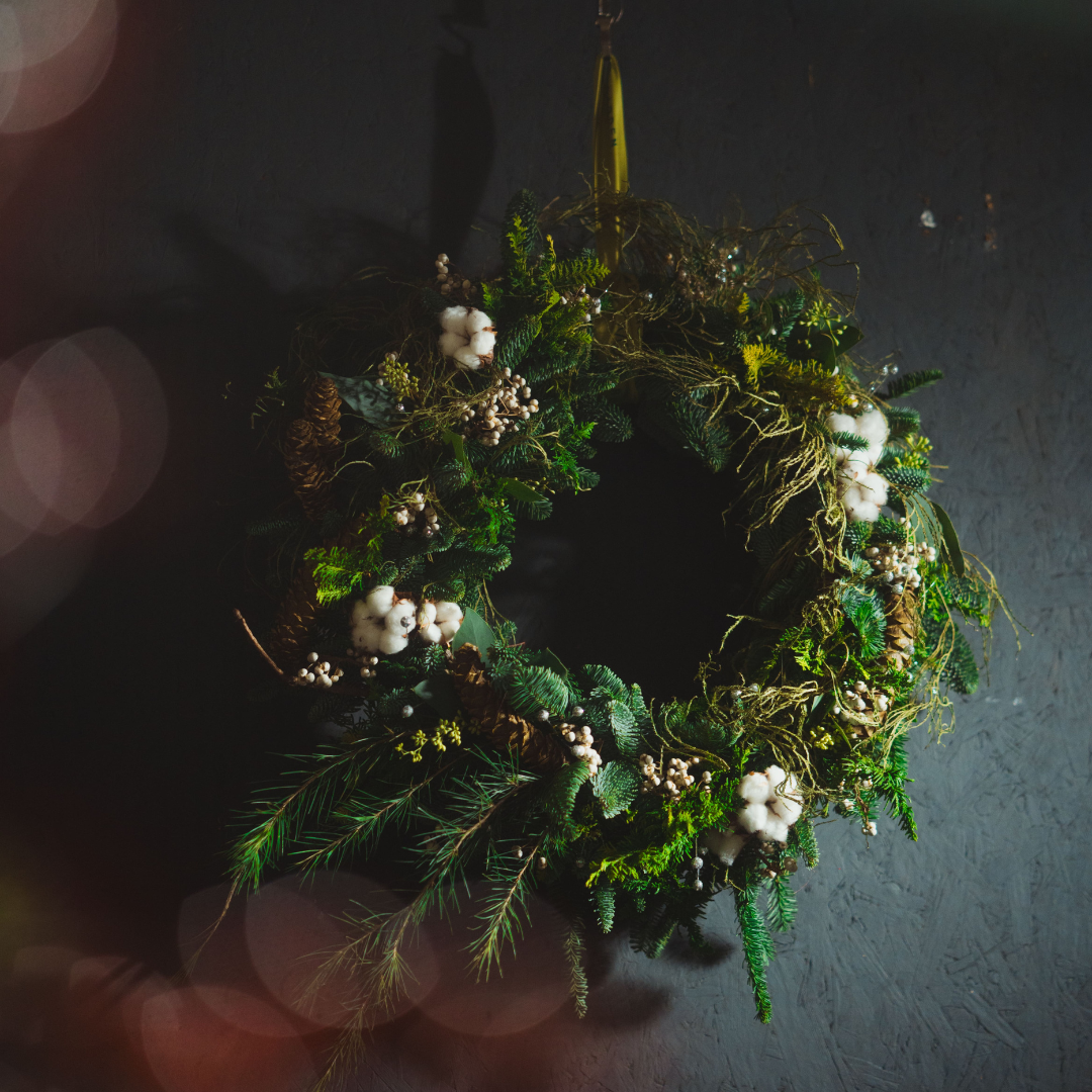 OVOGarden_EnchantedForest_魔法森林花環_Wreath_Xmasdecoration_XmasGift