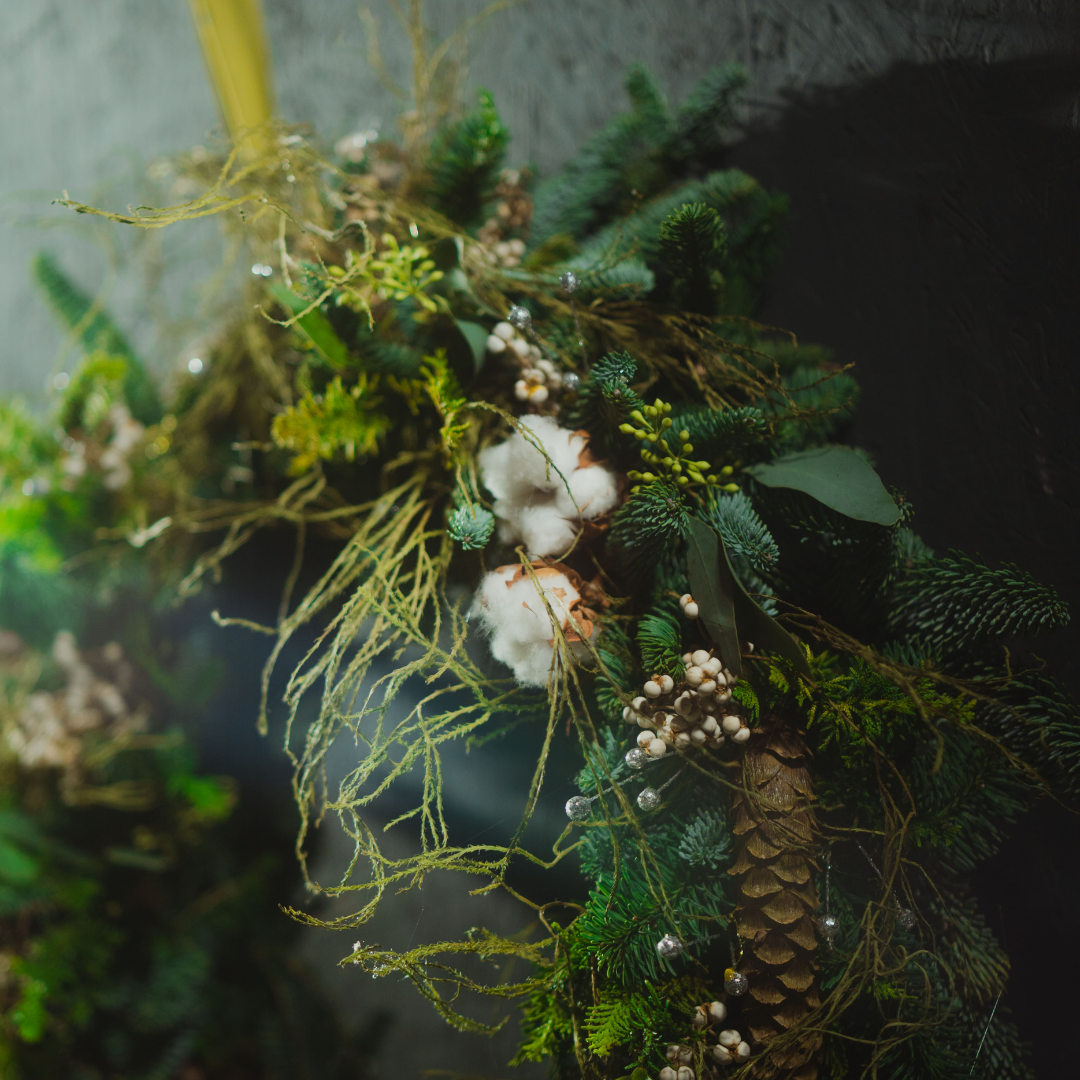 OVOGarden_EnchantedForest_魔法森林花環_Wreath_Xmasdecoration_XmasGift