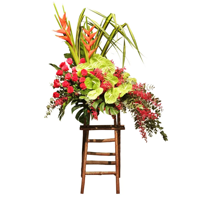 OVO GARDEN - Grand Opening Flower Stand #17: Triple Blooming Fortune