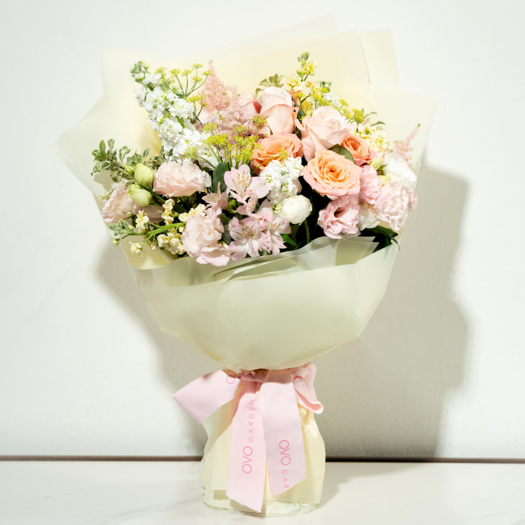 Soft Embrace Bouquet | OVO GARDEN