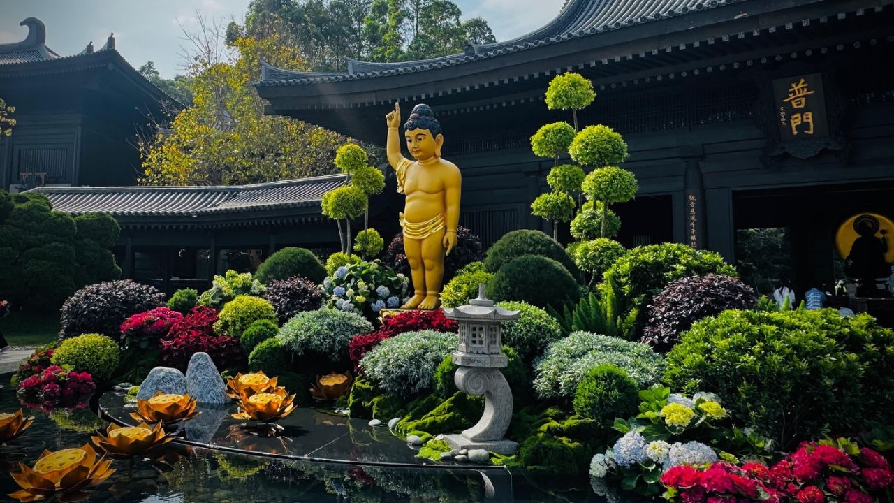 花語禪心・圓滿自在：OVO GARDEN 慈山寺「吉慶圓滿」主題花藝全記錄